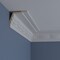 Ekena Millwork 4 1/8"H x 4 1/4"P x 5 7/8"F x 94 1/2"L Bateman Swag Crown Moulding MLD04X04X05BA - alternate 8